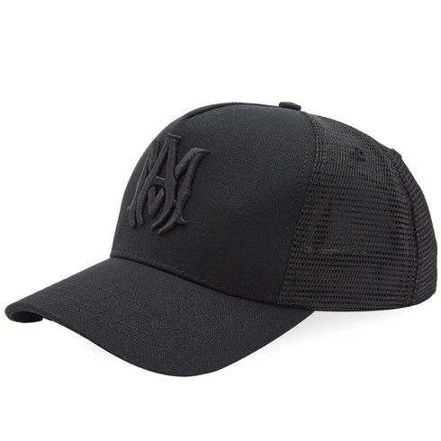 Amiri PF23MAH009 001 Black Trucker Hat